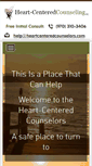 Mobile Screenshot of heartcenteredcounselors.com